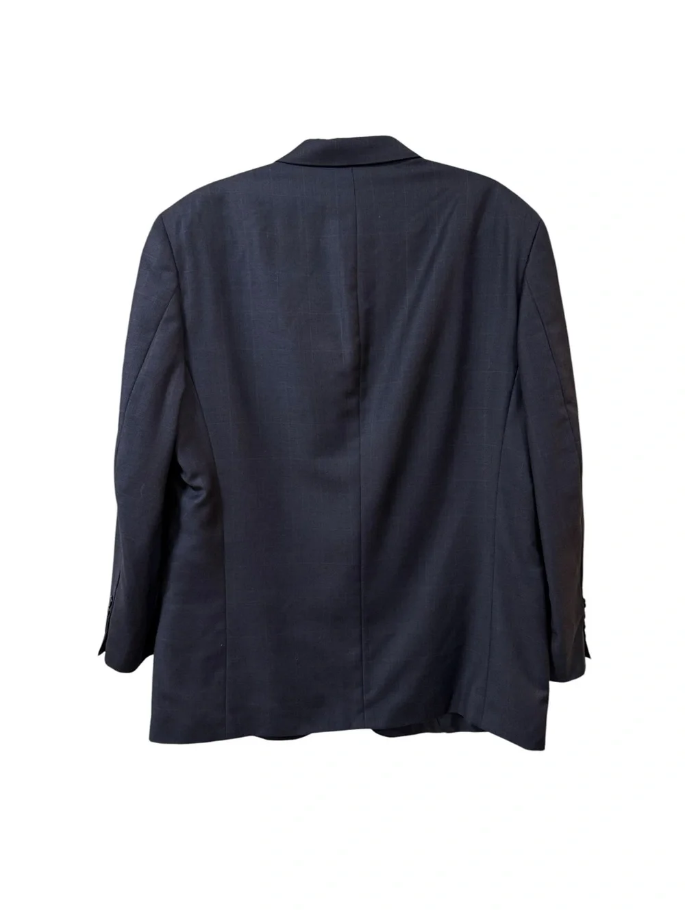 Oscar de la Renta menswear Super 100’s 100% wool 44R blue sports coat blazer